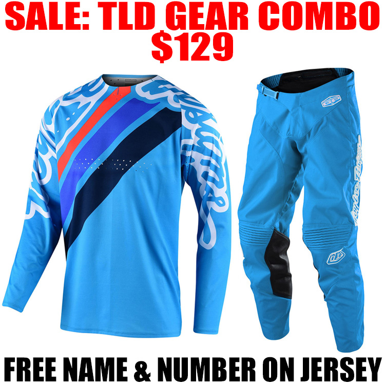 TLD SE PRO GP AIR SECA GEAR COMBO OCEAN Pro Style MX