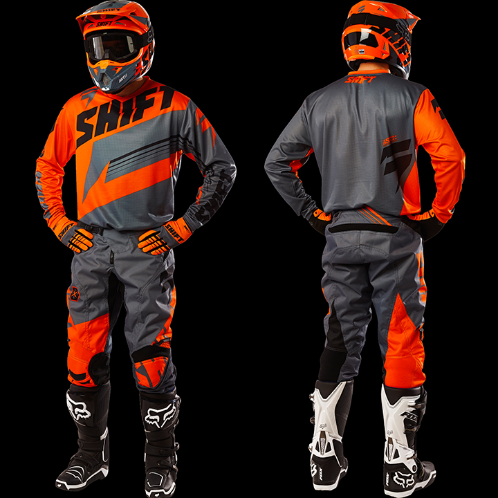 2016 SHIFT ASSAULT GEAR COMBO ORANGE - Pro Style MX