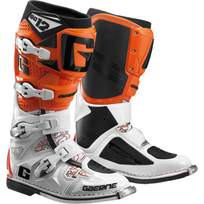 Gaerne SG-12 Offroad MX - Botas de motocross todo rojo, 9 de EE. UU. / 43 UE