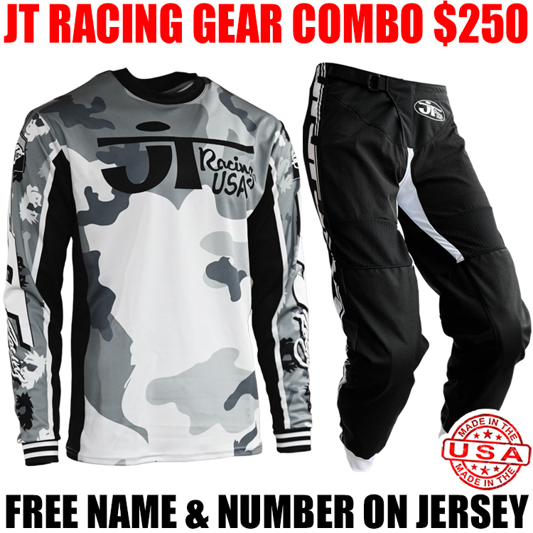 Team 3D Jersey - Black, Neon Green and Camo – JT Racing USA